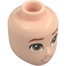 LEGO Light Flesh Prince Phillip Male Minidoll Head (28649 / 101801)