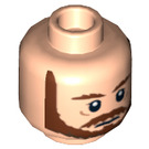 LEGO Lys hud Qui-Gon Jinn Hode (Forsenket solid knott) (3626 / 96702)