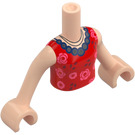 LEGO Lys hudfarvet Riley Friends Torso (73141 / 92456)