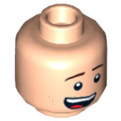 LEGO Light Flesh Robin - Laughing Minifigure Head (Recessed Solid Stud) (3626)