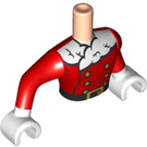 LEGO Leichtes Fleisch Santa Claus Friends Torso Male (38558 / 92815)