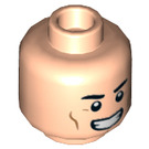 LEGO Leichtes Fleisch Shazam Minifigure Kopf (Einbau-Vollbolzen) (3626 / 50753)