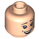 LEGO Light Flesh Short Round Head (Safety Stud) (3626)