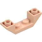 LEGO Beige Léger Pente 1 x 4 (45°) Double Inversé avec Open Centre (32802)