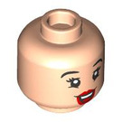 LEGO Light Flesh Snow White Minifigure Head (Recessed Solid Stud) (3274 / 104007)