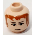 LEGO Light Flesh Stan Shunpike - Knight Bus Conductor Head (Safety Stud) (3626)