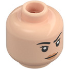 LEGO Light Flesh The Scarlet Witch Minifigure Head (Recessed Solid Stud) (3626 / 100344)