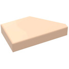 LEGO Light Flesh Tile 1 x 2 45° Angled Cut Left (5091)