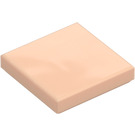 LEGO Light Flesh Tile 2 x 2 with Groove (3068 / 88409)