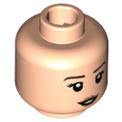 LEGO Leichtes Fleisch Tina Goldstein Minifigure Kopf (Einbau-Vollbolzen) (3626 / 39242)
