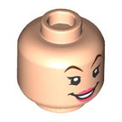 LEGO Light Flesh Tinkerbell Minifigure Head (Recessed Solid Stud) (3626 / 102137)