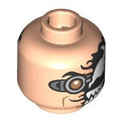 LEGO Light Flesh Venom Doc Ock Minifigure Head (Safety Stud) (3274 / 106170)