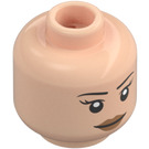 LEGO Beige Léger Witch Tête (Montant solide encastré) (3274)