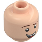 LEGO Light Flesh Woody Minifigure Head (Recessed Solid Stud) (50147 / 102146)