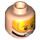 LEGO Light Flesh X-Wing Pilot Minifigure Head (Recessed Solid Stud) (3626 / 16002)