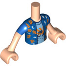 LEGO Leichtes Fleisch Zack Friends Torso (Boy) (11408 / 38556)