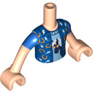 LEGO Lys hudfarvet Zack Friends Torso (Boy) (11408 / 38556)