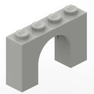 LEGO Gris claro Arco 1 x 4 x 2 (6182)