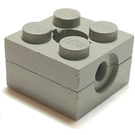 LEGO Light Gray Arm Holder Brick 2 x 2 with Hole