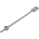 LEGO Light Gray Bar 1 x 12 with 1 x 2 Plate / 1 x 1 Round Plate (Solid 1 x 2 Studs) (42445 / 49546)