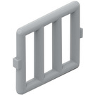 LEGO Light Gray Bar 1 x 4 x 3 with 2 Window Hinges (6016)