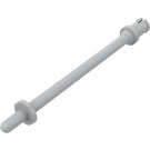 LEGO Light Gray Bar 7.6 with Stop with Rounded End (2714)