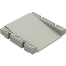 LEGO Lichtgrijs Grondplaat Platform 16 x 16 x 2.3 Ramp (2642)
