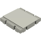 LEGO Gris claro Placa Base Platform 16 x 16 x 2.3 Recto (2617)