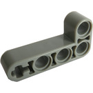 LEGO Light Gray Beam 2 x 4 Bent 90 Degrees, 2 and 4 holes (32140 / 42137)