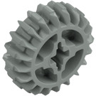 LEGO Light Gray Bevel Gear with 20 Teeth Unreinforced (32269)