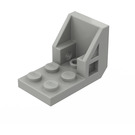 LEGO Gris Clair Support 2 x 3 - 2 x 2 (4598)