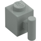 LEGO Grigio chiaro Mattoncino 1 x 1 con Maniglia (2921 / 28917)