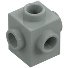 LEGO Light Gray Brick 1 x 1 with Studs on Four Sides (4733)