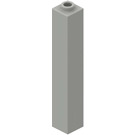 LEGO Light Gray Brick 1 x 1 x 5 with Hollow Stud (2453)