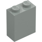 LEGO Light Gray Brick 1 x 2 x 2 with Inside Axle Holder (3245)