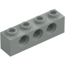 LEGO Grigio chiaro Mattoncino 1 x 4 con Fori (3701)