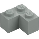 LEGO Lys grå Kloss 2 x 2 Hjørne (2357)