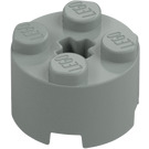 LEGO Lichtgrijs Steen 2 x 2 Rond (3941 / 6143)