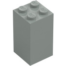 LEGO Light Gray Brick 2 x 2 x 3 (30145)