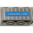 LEGO Gris clair Brique 2 x 3 avec Maersk Line Récipient Autocollant (3002)