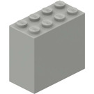 LEGO Hellgrau Backstein 2 x 4 x 3 (30144)
