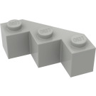 LEGO Light Gray Brick 3 x 3 Facet (2462)