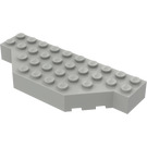 LEGO Light Gray Brick 4 x 10 without Two Corners (30181)