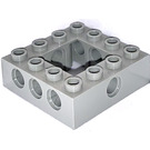 LEGO Light Gray Brick 4 x 4 with Open Center 2 x 2 (32324)