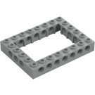 LEGO Light Gray Brick 6 x 8 with Open Center 4 x 6 (1680 / 32532)