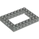 LEGO Lichtgrijs Steen 6 x 8 met Open Midden 4 x 6 (1680 / 32532)