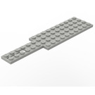 LEGO Grigio chiaro Macchina Base 4 x 16 con Foro e Steering Ingranaggio Fessura