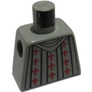 LEGO Gris claro  Castillo Torso sin brazos (973)