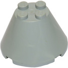 LEGO Light Gray Cone 4 x 4 x 2 without Axle Hole