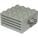 LEGO Hellgrau Electric Zug 12V Flash Light Unit 4 x 4 x 1 2/3